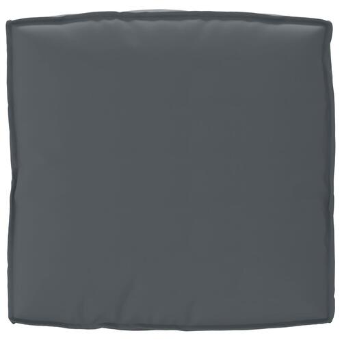 Pallepude til sæde Antracit 80x80x12 cm Oxford stof