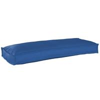 Pallet Puder til Bænk 2 stk Royal Blue 100x40x8 cm Oxford Stof