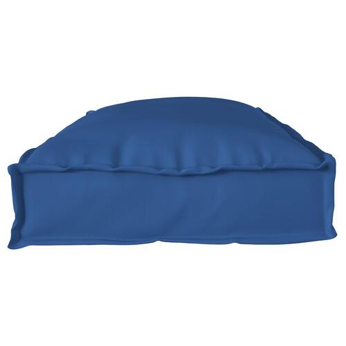 Pallet Puder til Bænk 2 stk Royal Blue 100x40x8 cm Oxford Stof