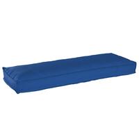 Pallet Puder til Bænk 2 stk Kongeblå 120x40x8 cm Oxford Stof