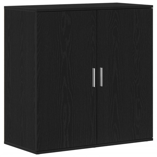 Skabsø Sort egetræ 79x38x80 cm Konstrueret træ
