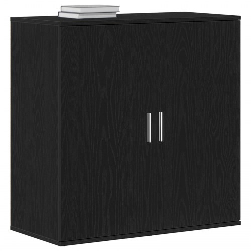Skabsø Sort egetræ 79x38x80 cm Konstrueret træ