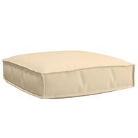 Pallepudesæt Sæt af 2 Beige Polyester Aftagelige betræk