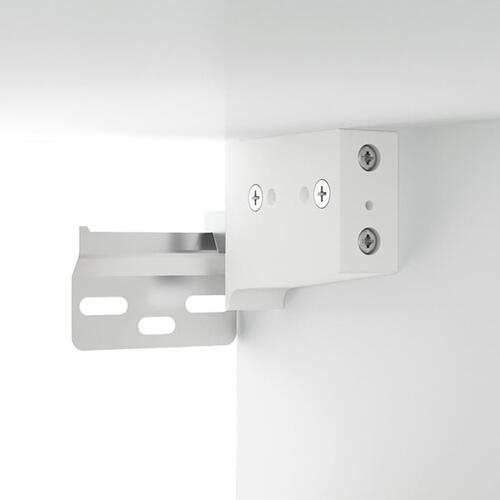 Væghængt badeværelsesskab 32x20x67 cm hvid (OUTLET B)