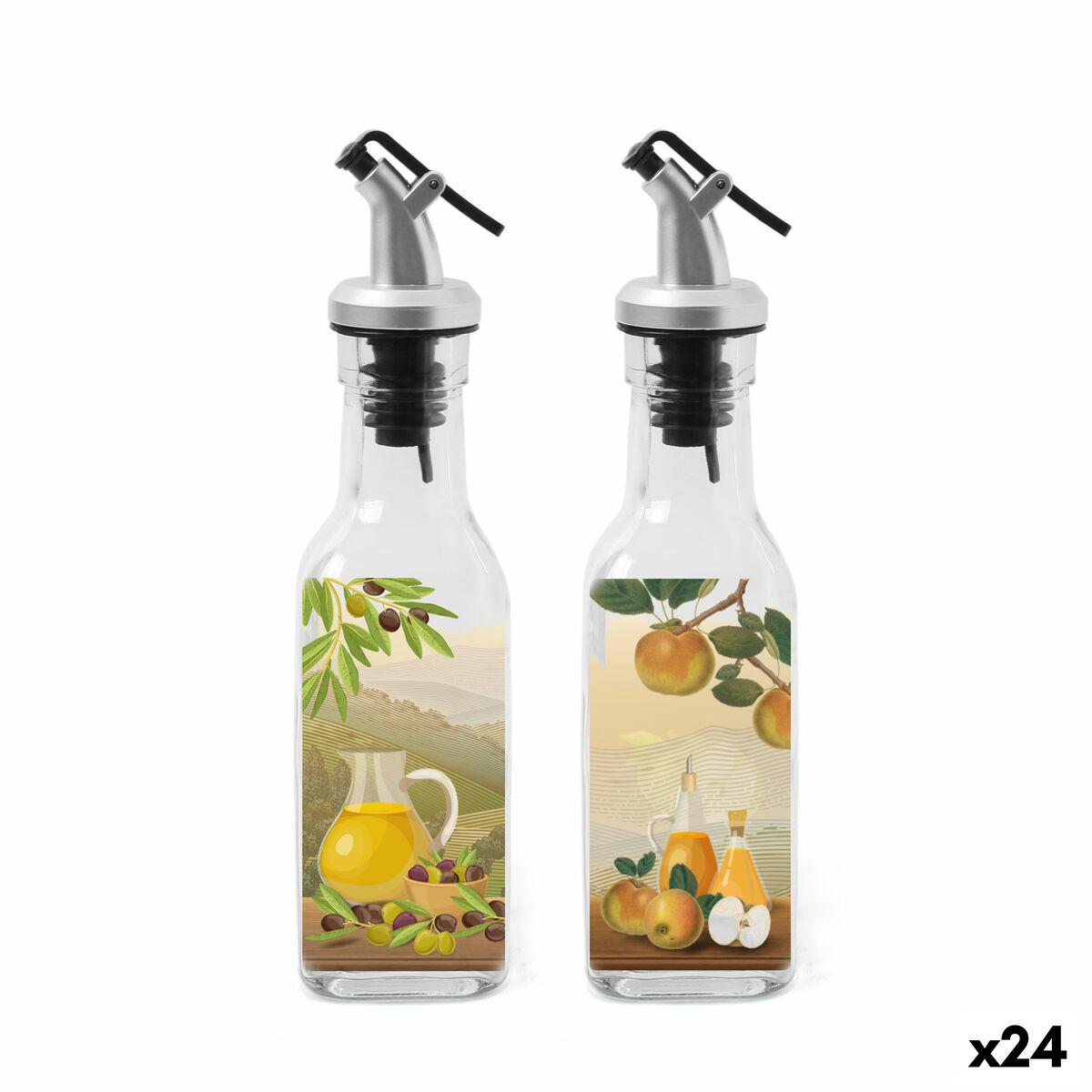 Anna krydderisæt - 2 glasflasker med doseringsprop, gennemsigtig/sølv, 170 ml (24 stk.)