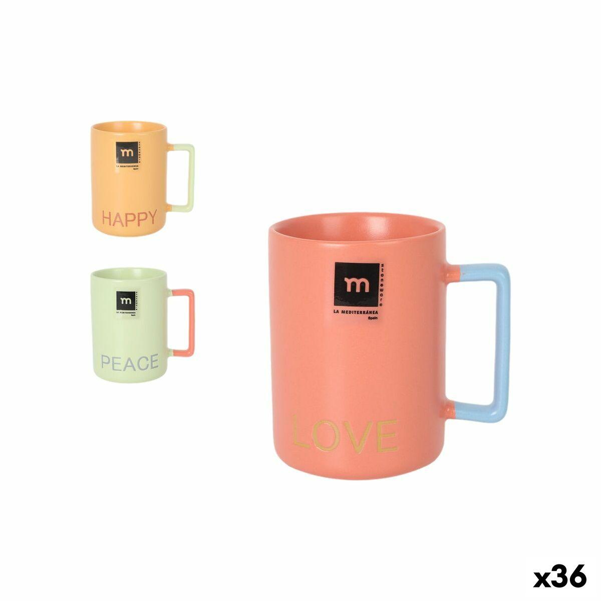Kop Love & Peace 340 ml - 36 stk.