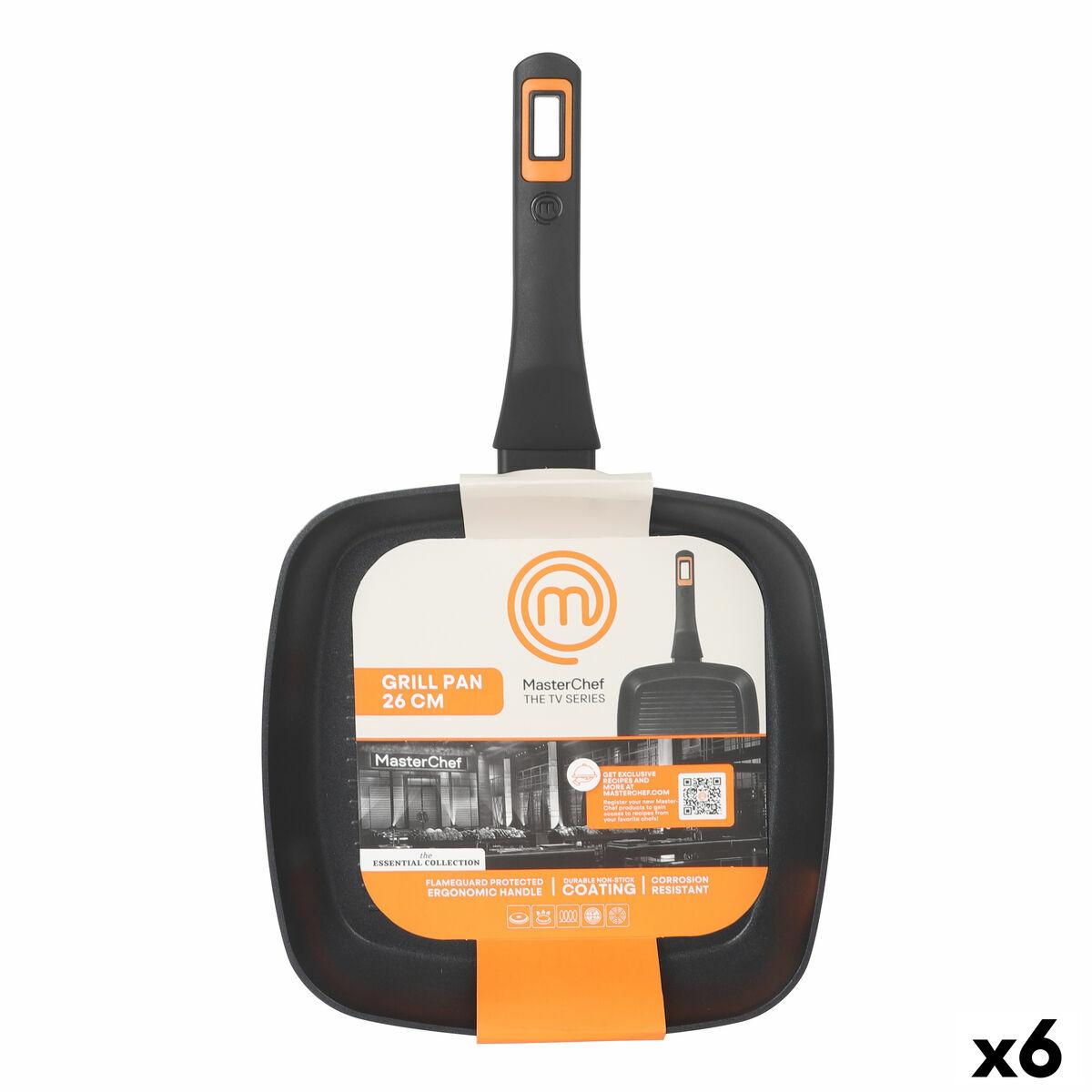MasterChef grillpande 26 cm - sæt med 6