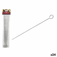 Sæt med grillspyd Algon Metal 25 cm 12 Dele (24 enheder)