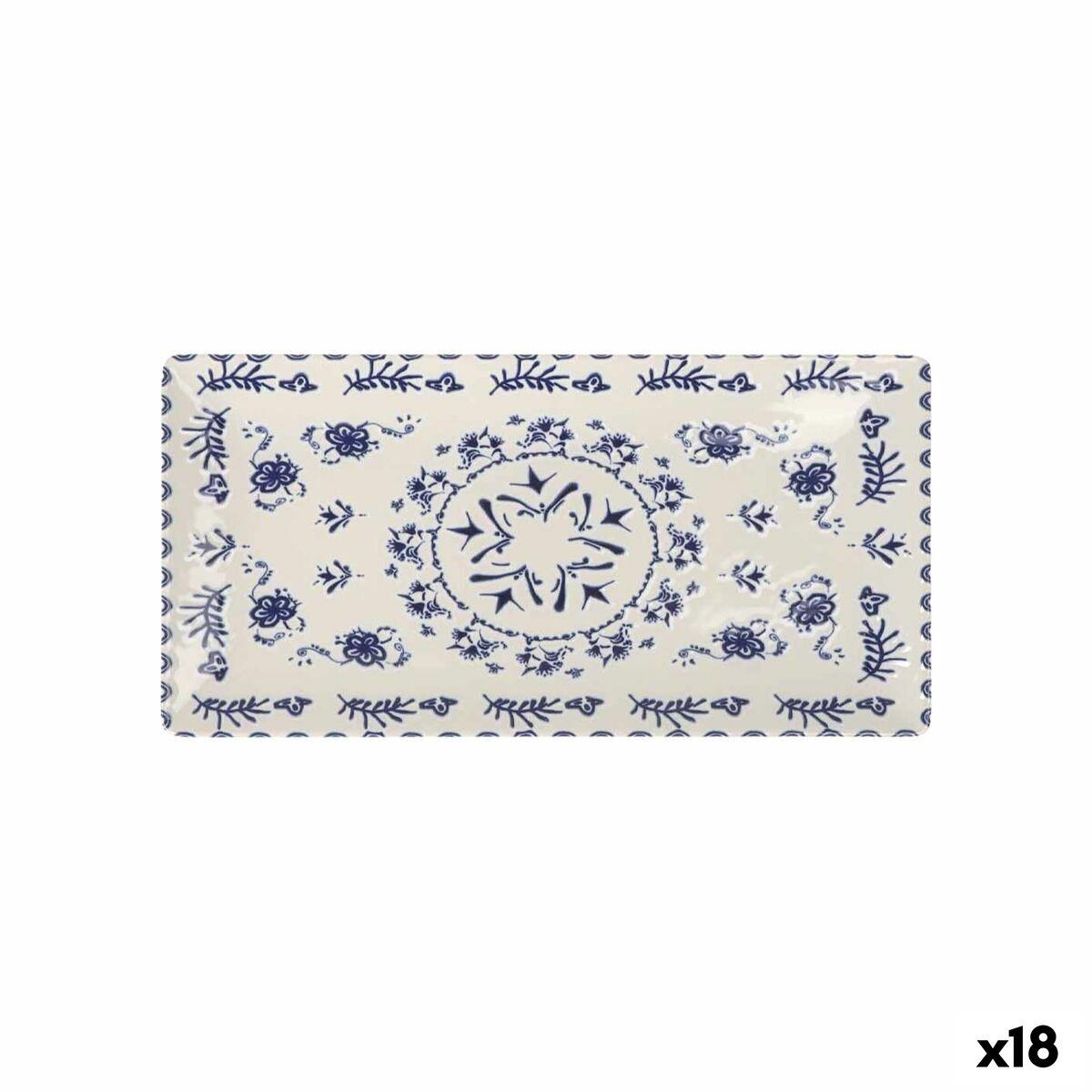 Blur serveringsfad, rektangulært 30 × 15 × 2 cm (18 stk.)