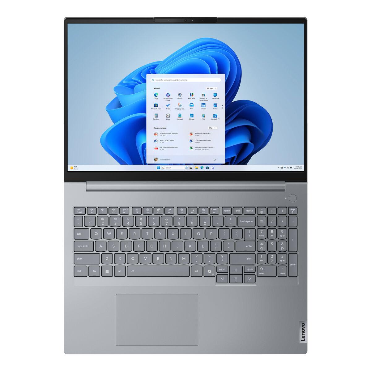 Bærbar computer Lenovo 21SH0081SP 16" 16 GB RAM 512 GB SSD intel core i5 210h Spansk qwerty