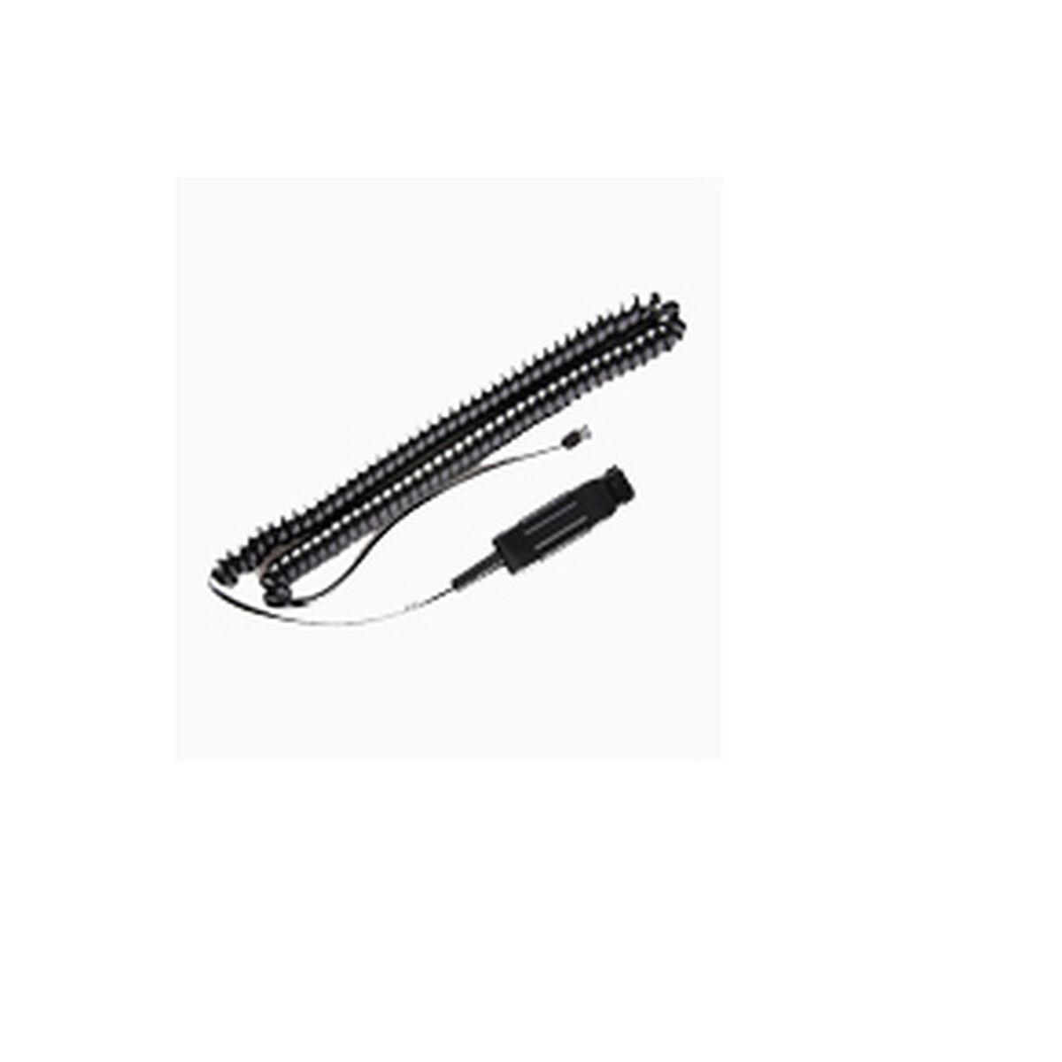 V7 Telefonkabel BL-09+P - 2 m, sort