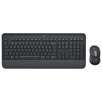 Tastatur og trådløs mus Logitech MK650 Grafit Engelsk QWERTY