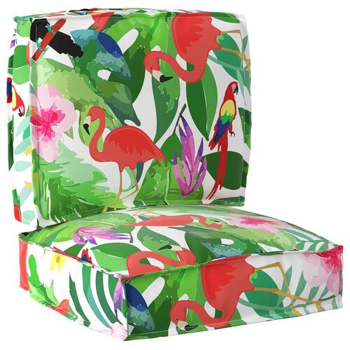 Pallepude Sæt Sæt af 2 Tropisk jungle Polyester Standard