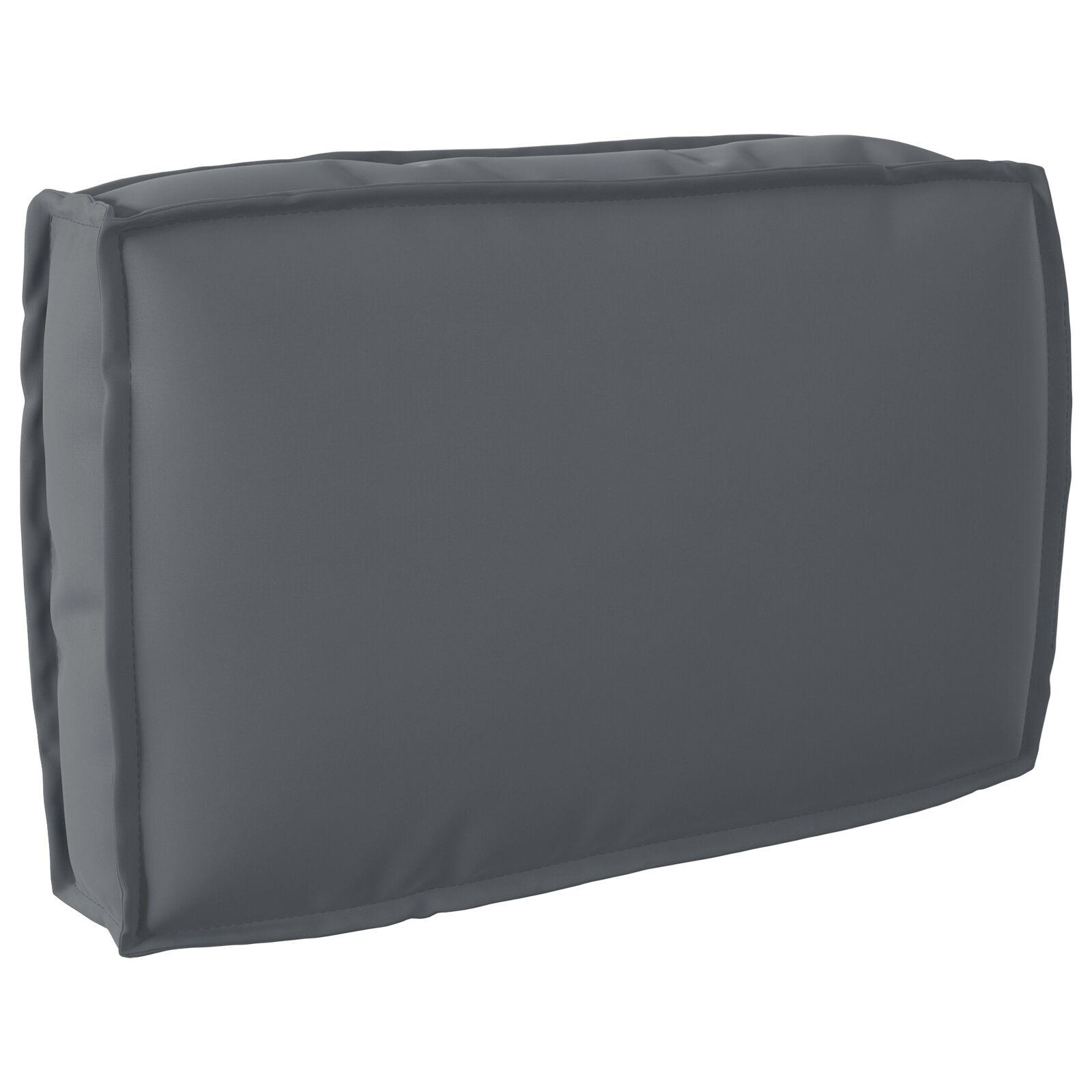 Palle Pudesæt 2 stk Antracit 60 x 60 x 12 cm Oxford stof billede