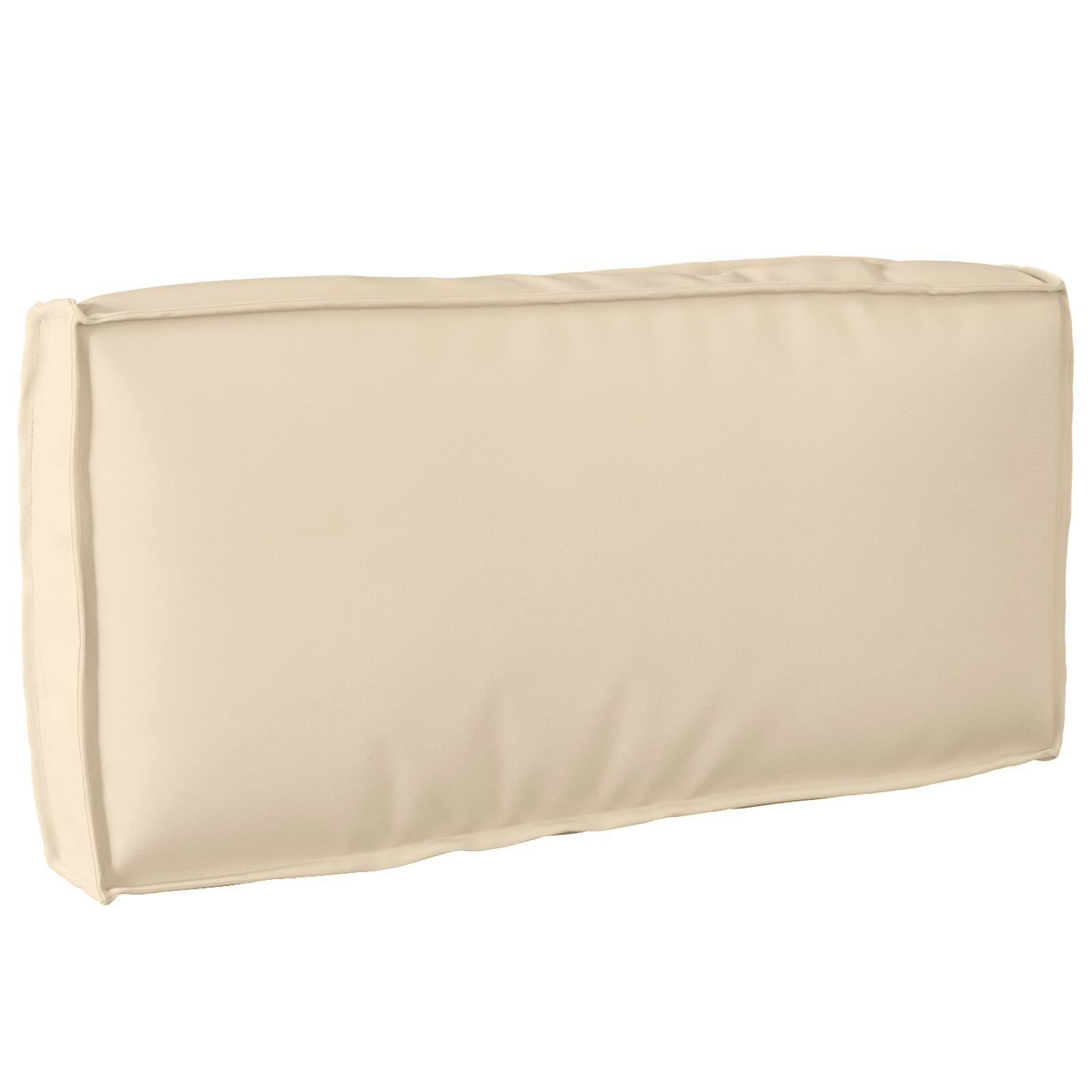 2-delt palle pude sæt beige oxford stof