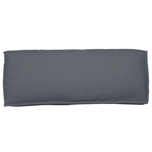 Pallet Pudesæt Sæt af 2 Antracit Polyester Standard Pudesæt