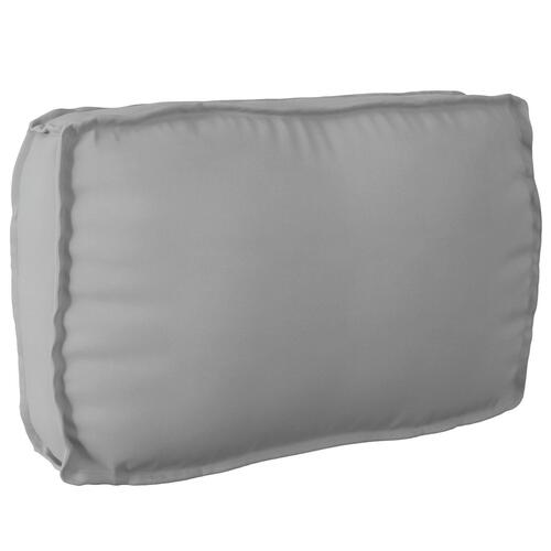 Pallepude Sæt Sæt af 3 Grå Polyester Standard Pallepude Sæt