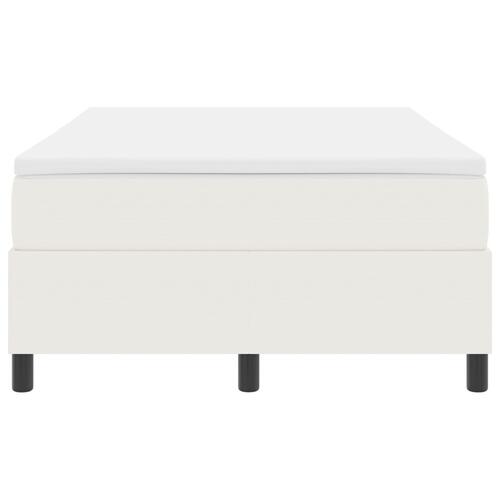 Boxspring Seng med Creme Madras 120x200 cm Corduroy Stof