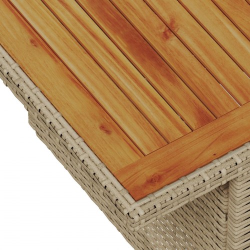 11 dele have sofa sæt med puder beige poly rattan