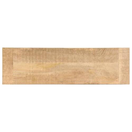 Entrébænk i massivt mangotræ 120 x 35 x 45 cm