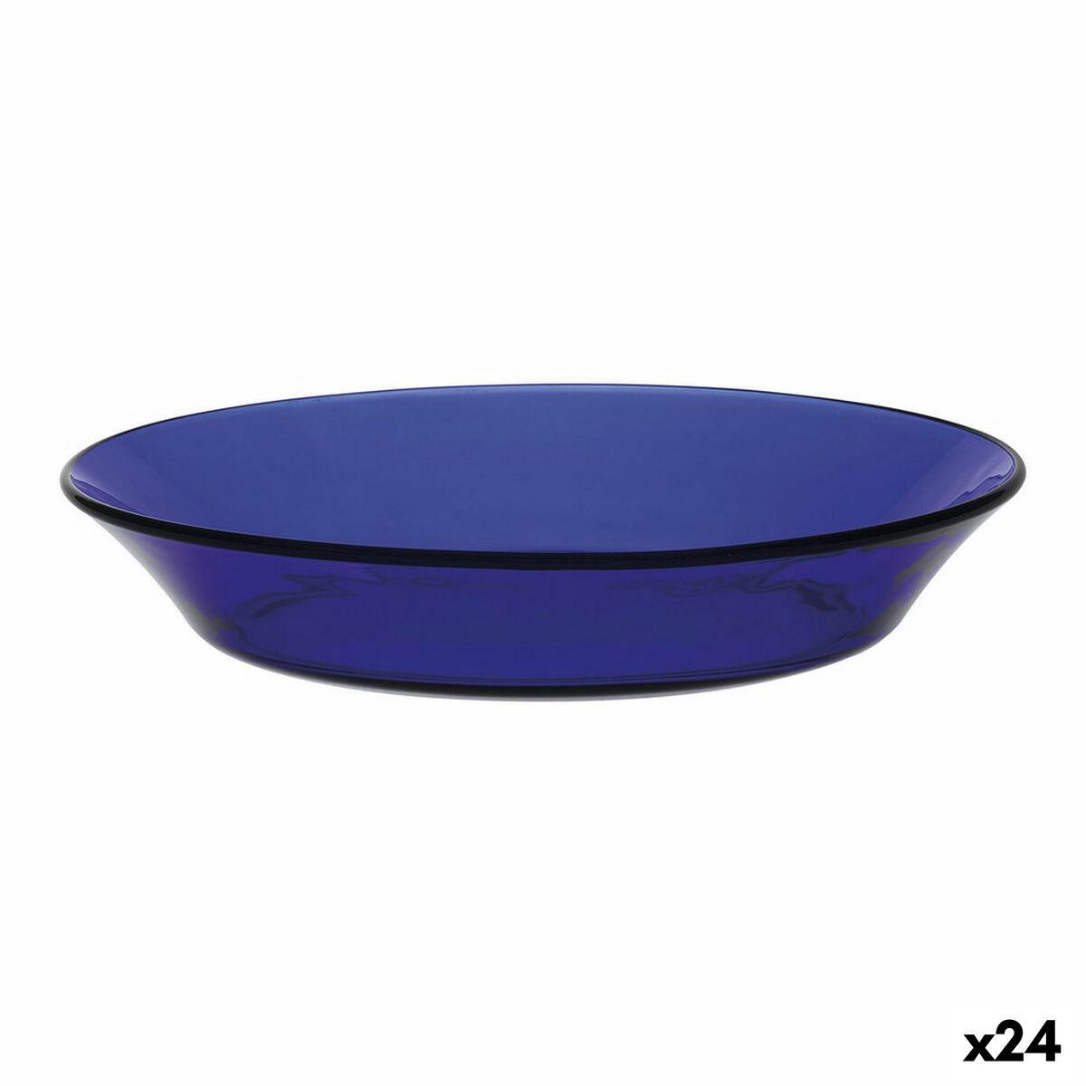 Dyb tallerken Duralex Lys Blå 19'5 x 3'5 cm (24 enheder)