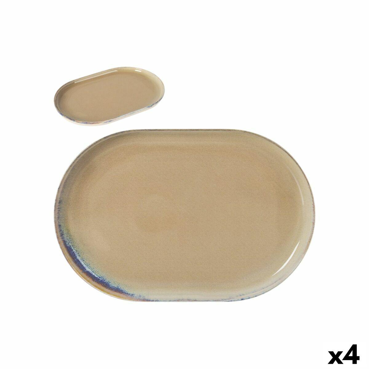 Cies serveringsfad oval 30 × 20 × 2,5 cm (4 stk.)