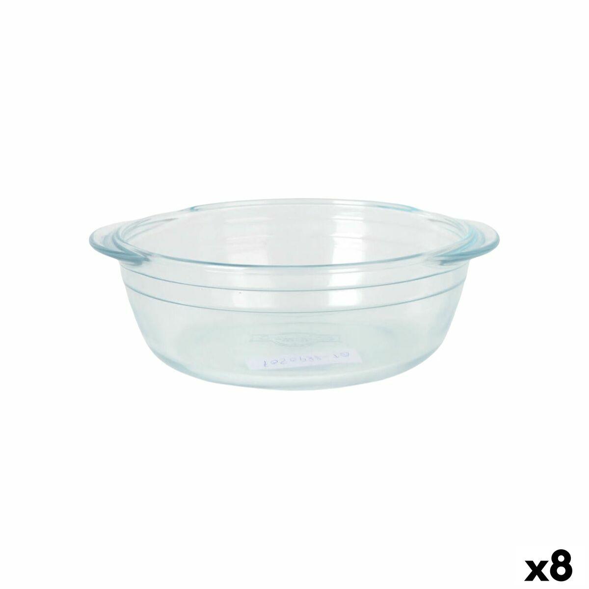 Quttin serveringsfad i glas 1 l - Ø 20 cm (8 stk.)