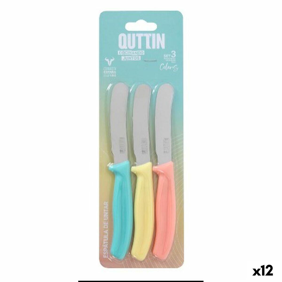 Køkkenknive Quttin Basic - smøreknive sæt 20 cm, 0,8 mm (3 stk., 12 pk)