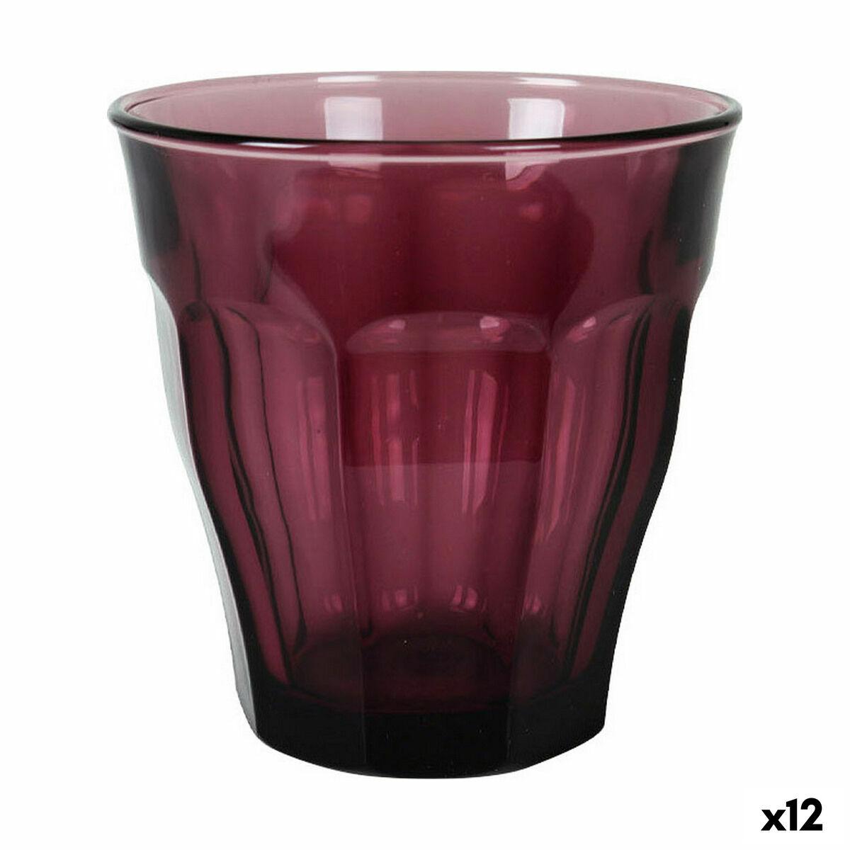 Glassæt Duralex Picardie Lilla 4 Dele 250 ml (12 enheder)