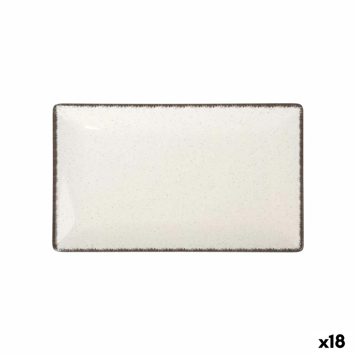 Anllo serveringsfad rektangulært 25,3 × 15 × 2 cm - 18 stk.