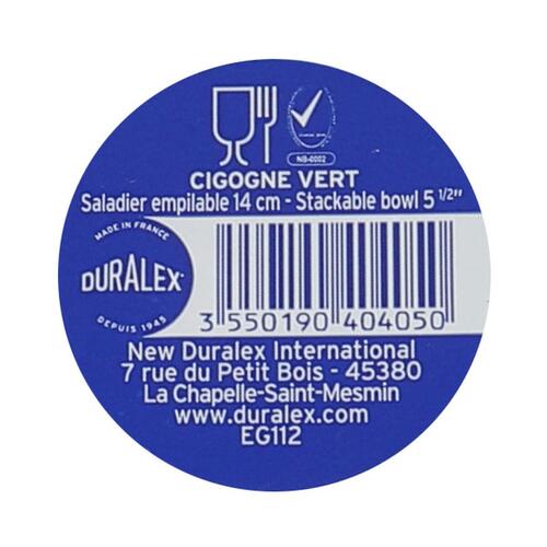 Skål Duralex Lys Grøn 500 ml (48 enheder)