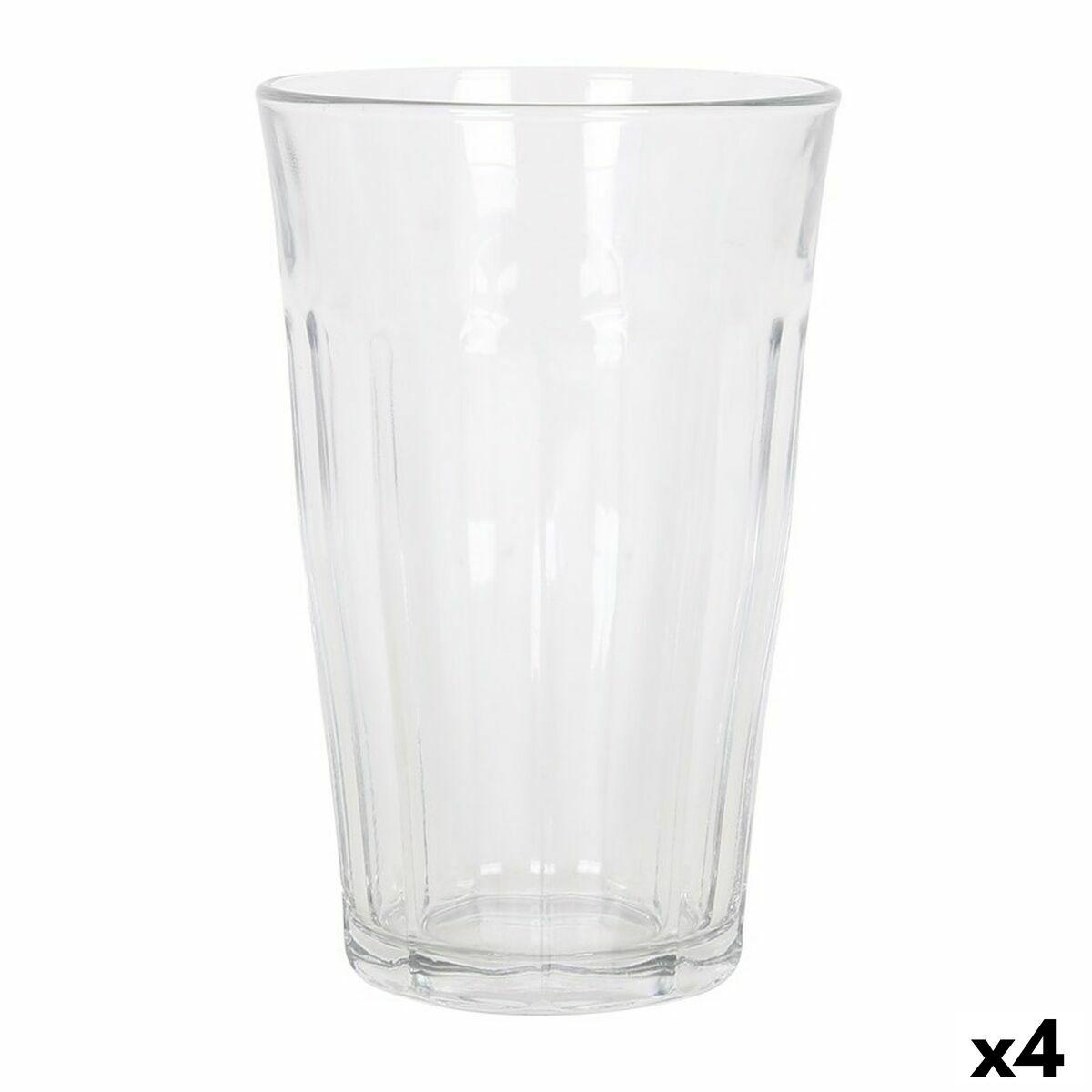 Glassæt Duralex Picardie Gennemsigtig 500 ml 6 Dele (4 enheder)