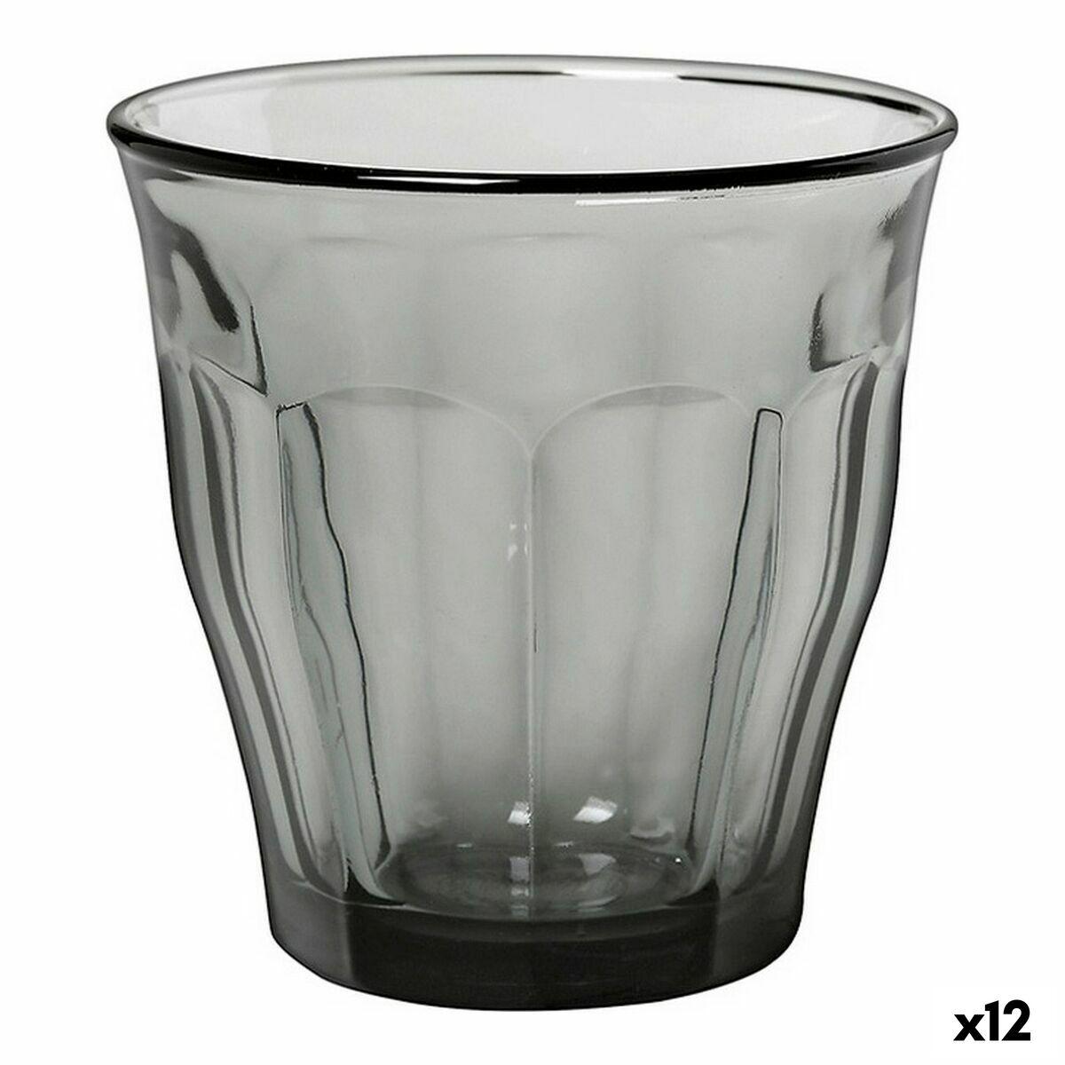 Glassæt Duralex Picardie Grå 6 Dele 250 ml (12 enheder)