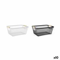 Multibrug kurv Confortime Metal 33,2 x 22,6 x 13,5 cm (10 enheder)