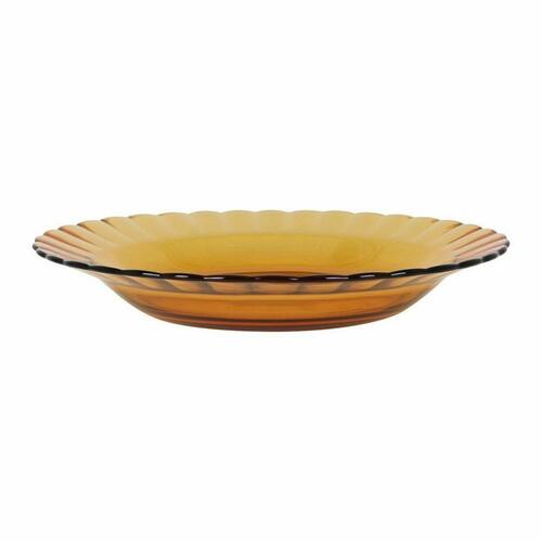 Dyb tallerken Duralex Picardie Krystal Rav Ø 23 cm (48 enheder)