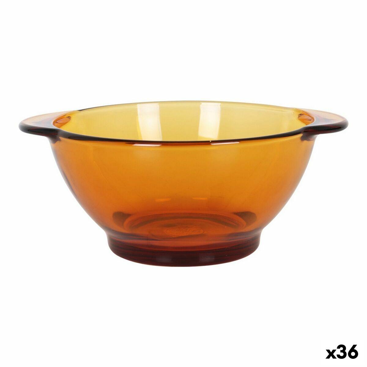 Skål Duralex Lys Krystal Rav 510 ml 16,4 x 13,4 x 6,7 cm (36 Enheder)