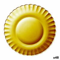 Desserttallerken Duralex Picardie Krystal Rav Ø 20,5 cm (48 enheder)