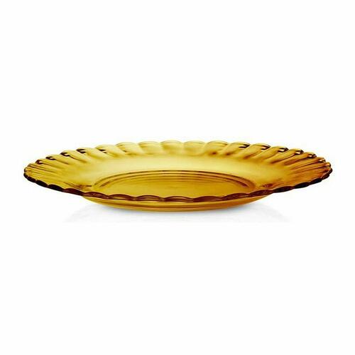 Desserttallerken Duralex Picardie Krystal Rav Ø 20,5 cm (48 enheder)
