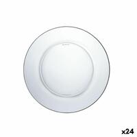 Flad Plade Duralex Lys Krystal Gennemsigtig Ø 23,5 cm (24 enheder)