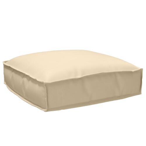 Udendørspude Beige Polyester 50 cm x 50 cm Vendbar Pude