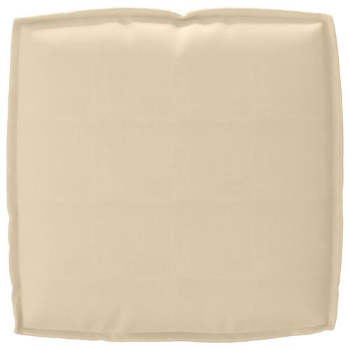 Udendørspude Beige Polyester 50 cm x 50 cm Vendbar Pude