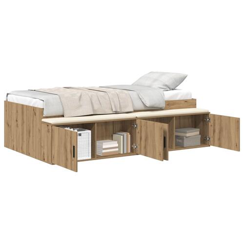 Opbevarings seng ramme Artisan Eg 100x200 cm
