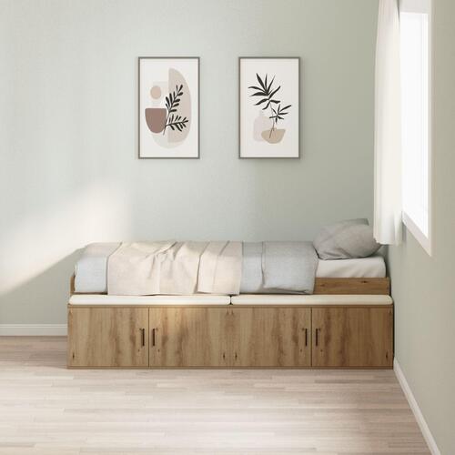 Opbevarings seng ramme Artisan Eg 100x200 cm