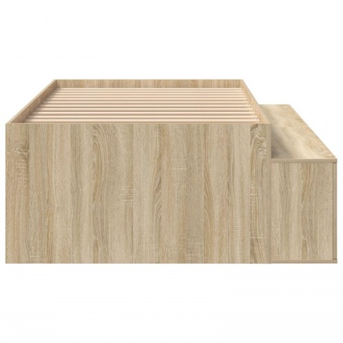 Opbevaringsseng Sonoma Eg 90x200 cm