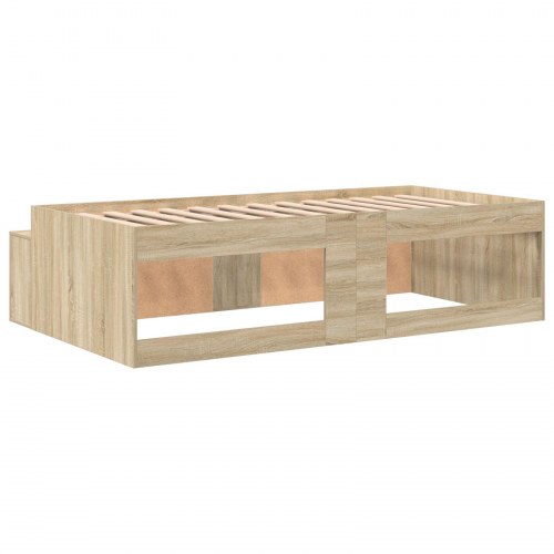Opbevaringsseng Sonoma Eg 90x200 cm