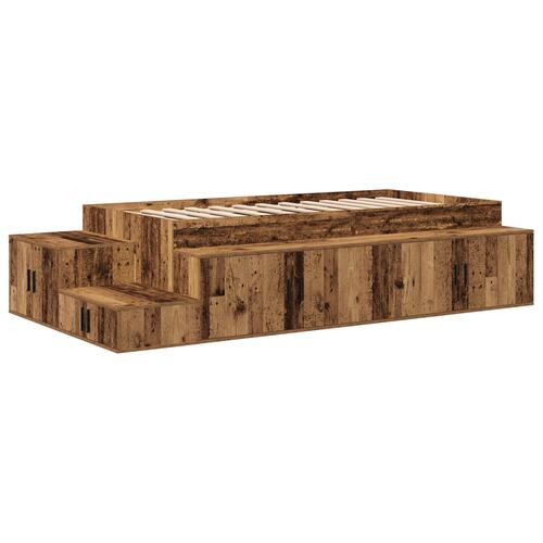 Sengestel Gammelt Træ 100x200 cm