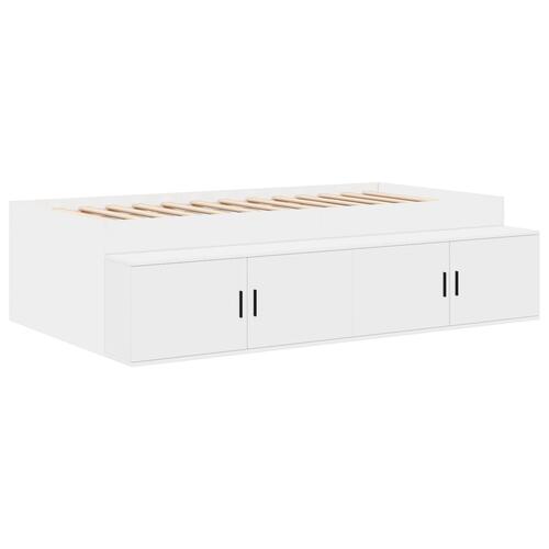 Opbevaringsseng Hvid 80x200 cm