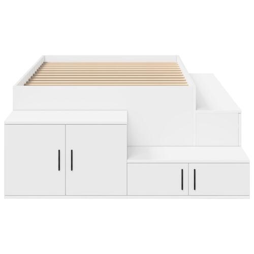 Opbevaringsseng Hvid 80x200 cm