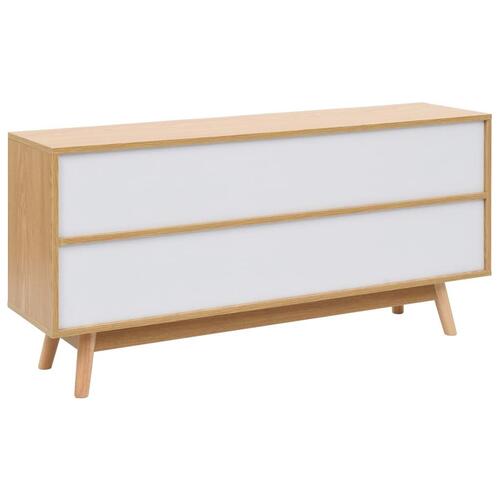 Tv-skab i MDF 120 x 30 x 58 cm hvid