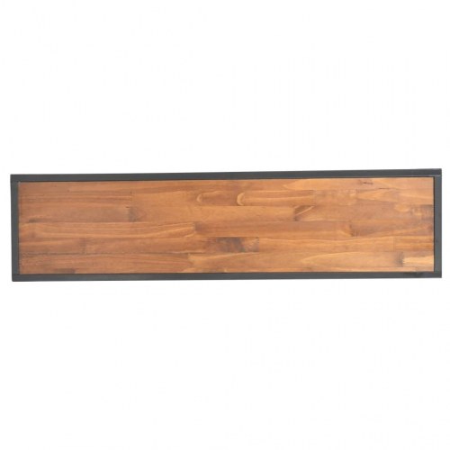 Tv-bord med 2 skuffer 120x30x40 cm massivt fyrretræ